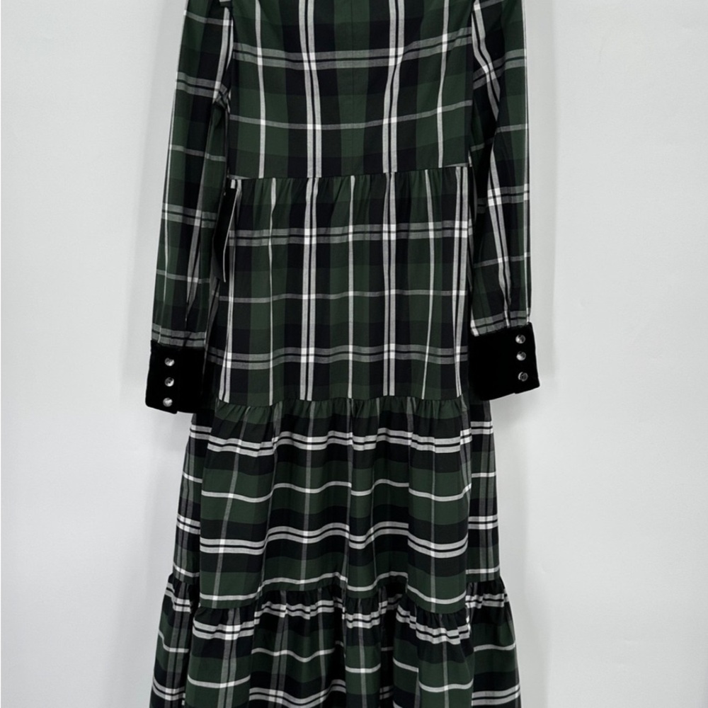 xxxl Tuckernuck green plaid midi dress - Picture 4 of 9